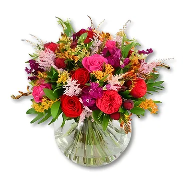 United Arab Emirates flowers  -  Elegant Mixed Roses Bouquet Flower Bouquet/Arrangement
