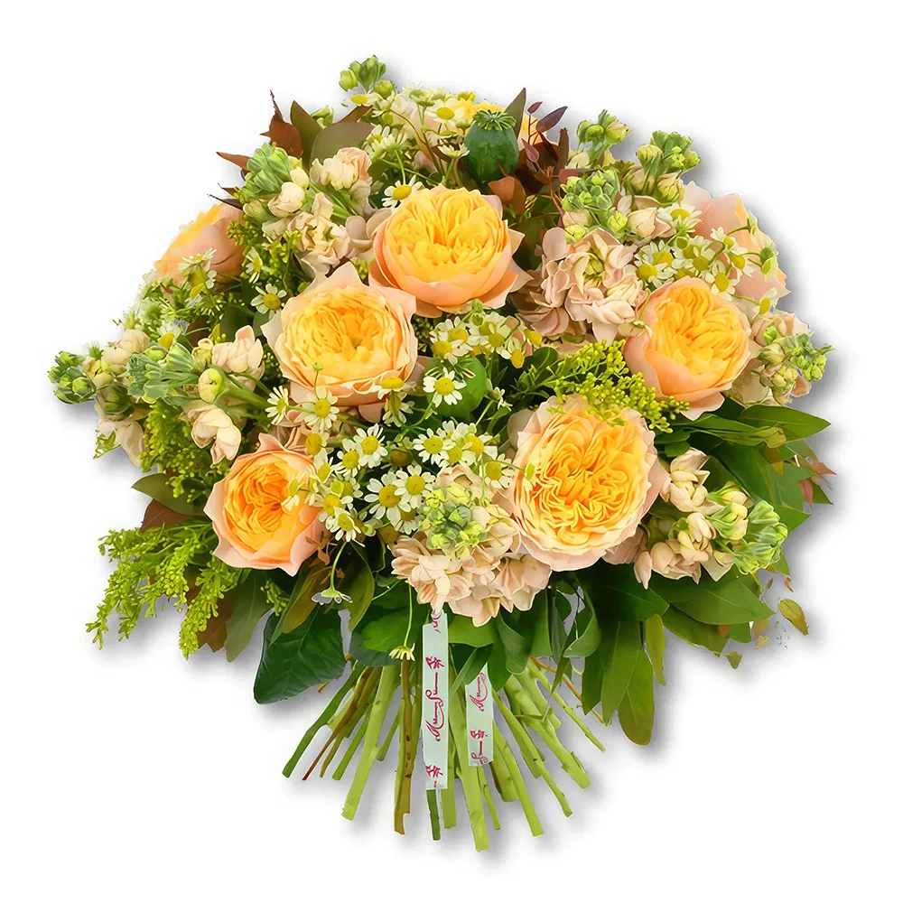 Dubai flowers  -  Flower Bouquet with Seasonal Greenery