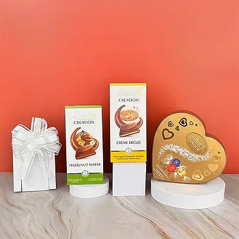Riga-virágok- Lindt Szívélyes Luxus Csokoládé Virág Szállítás
