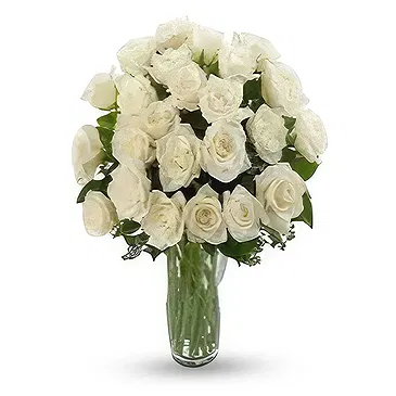 Borg i Grimsnesi blomster- Serenity White Blomst buket/Arrangement