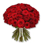 Qatar Floristeria online - Ramo clásico de rosas rojas Ramo de flores