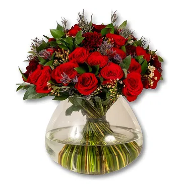 An-Najadah blomster- Frisk rose- og nellikbukett Blomsterarrangementer bukett