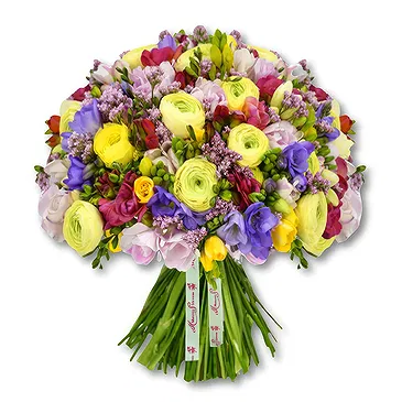 Garhoud flowers  -  Vibrant Spring Flower Arrangement Flower Bouquet/Arrangement