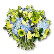 Al Shamkha online Florist - Colorful Garden Bouquet with Hydrangeas Bouquet