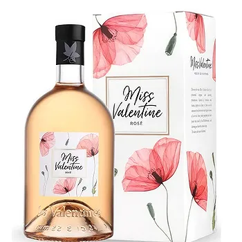 fiorista fiori di Frankfurt- Confezione regalo Miss Valentine Rosé Fiore Consegna