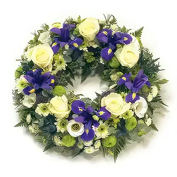 Melbu blomster- Lys sirkel Blomst Levering