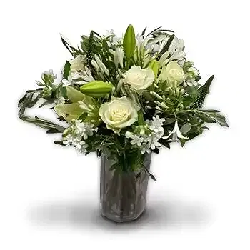 Melbu blomster- Myke fargetoner Blomst Levering