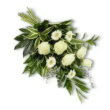 Melbu blomster- White Flair Blomst Levering