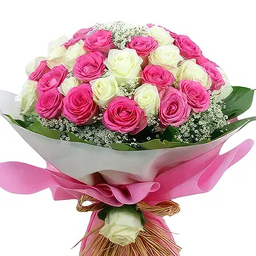 Kenya flowers  -  Pink Whisper Flower Bouquet/Arrangement
