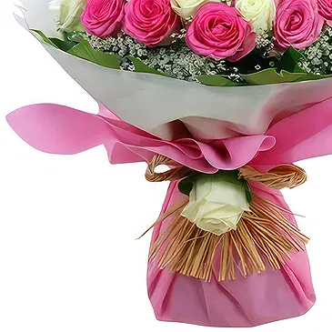 Kenya flowers  -  Pink Whisper Flower Bouquet/Arrangement