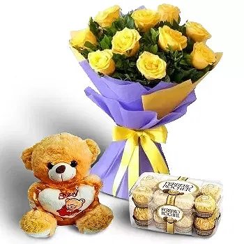 Philippines flowers  -  Yellow Choice  Flower Delivery
