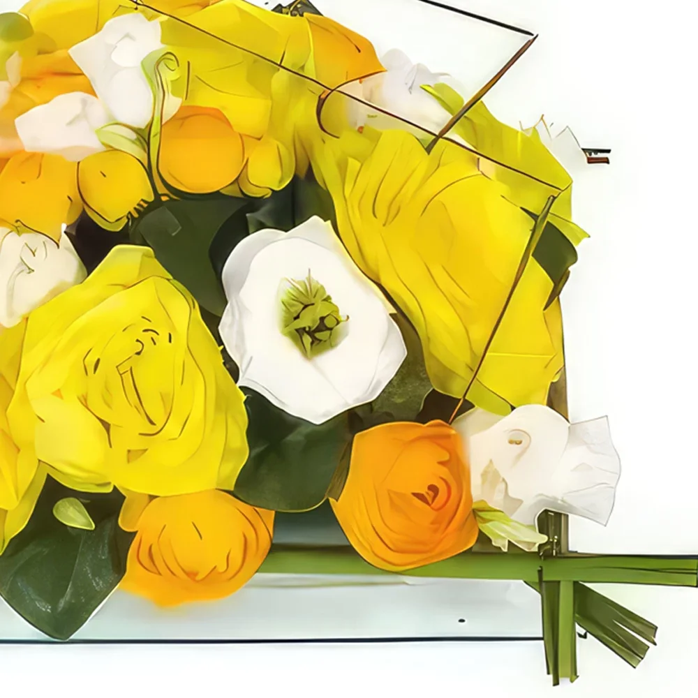 Tarbes bunga- Rangkaian bunga yang diasamkan Rangkaian bunga karangan bunga