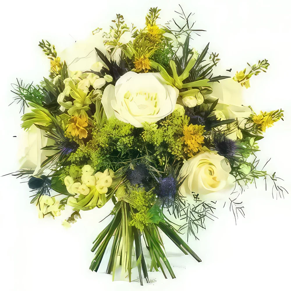 flores de Marselha- Buquê redondo de alquimia Bouquet/arranjo de flor