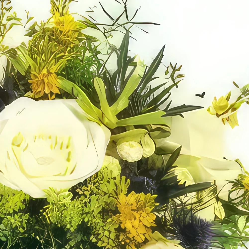 Нант цветя- Алхимия кръгъл букет Букет/договореност цвете