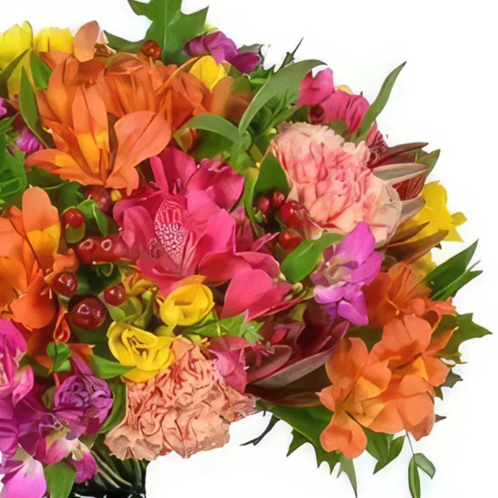 Sheffield květiny- Zářivá romantická kytice Kytice/aranžování květin