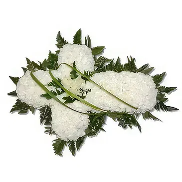Grampia flowers  -  Ceremonial Cross Flower Bouquet/Arrangement