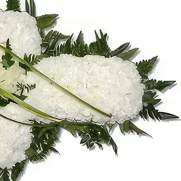Grampia flowers  -  Ceremonial Cross Flower Bouquet/Arrangement