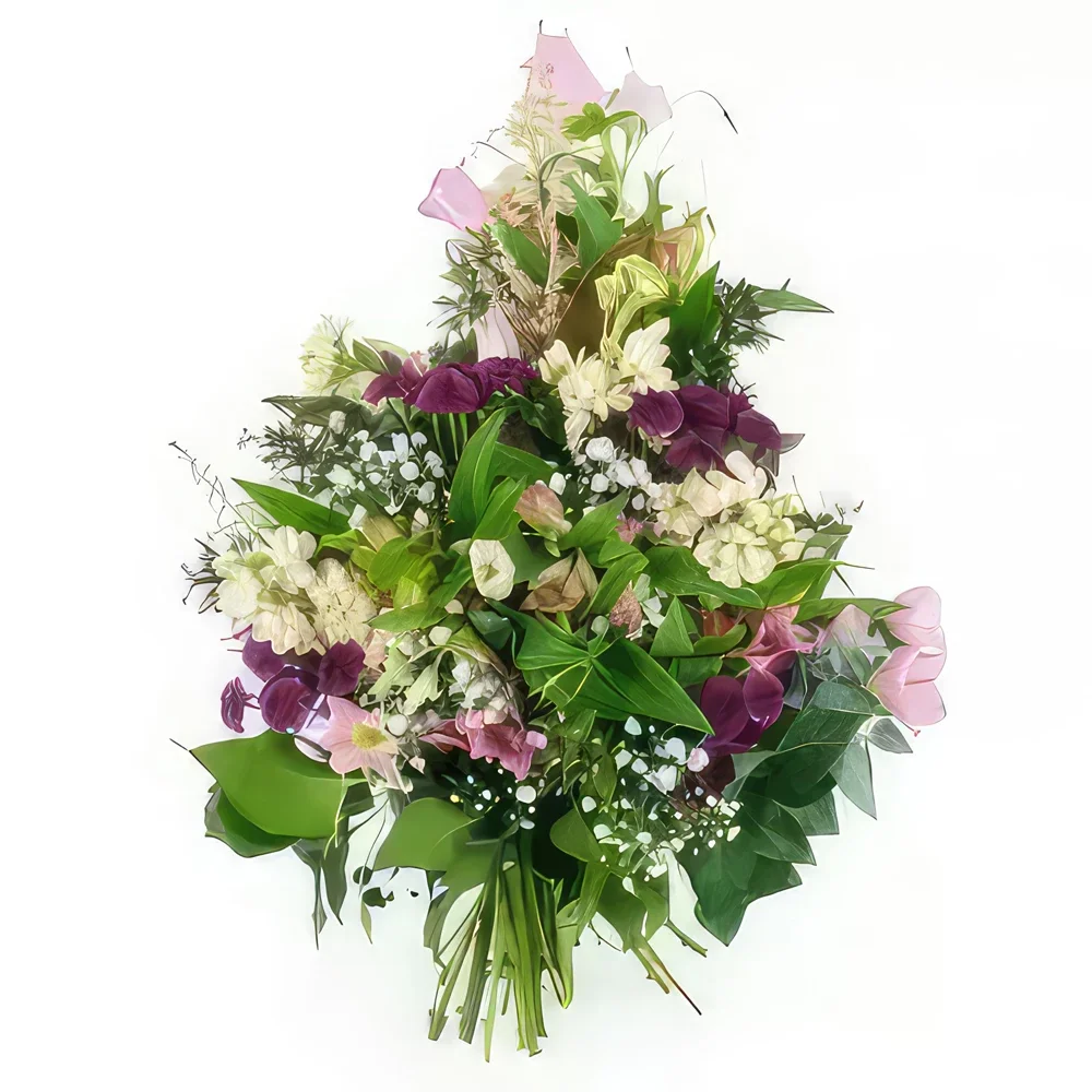 flores Montpellier floristeria -  Aerosol de flores hecho a mano Afrodita Ramo de flores/arreglo floral