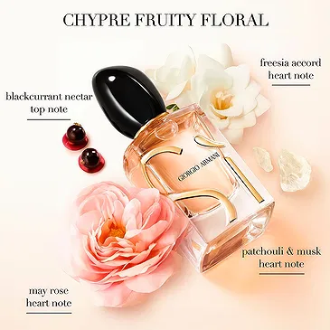 Italy flowers  -  Armani - Si Eau de Parfum Flower Bouquet/Arrangement