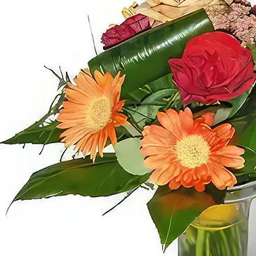 Lublin flowers  -   Orange Addition Flower Bouquet/Arrangement