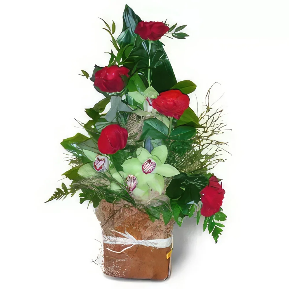 Krakkó-virágok- Luxus doboz Virágkötészeti csokor