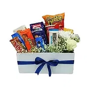 ケニア オンライン花屋 - チョコレートとスナックの箱 花束