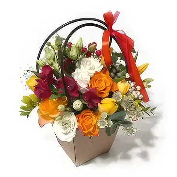 Budapest flowers  -  Good to See You- Flower Box Flower Bouquet/Arrangement