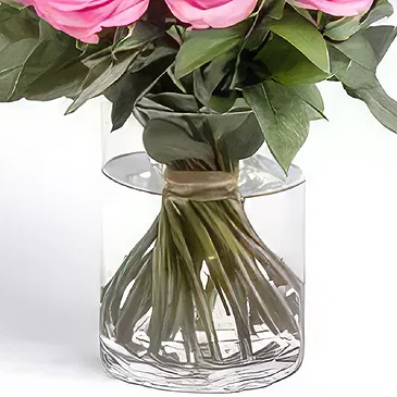 Budapest flowers  -  A'LA NATURE - PINK ROSES Flower Bouquet/Arrangement