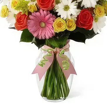 San Jose Santiago flowers  -  Happy Birthday Flower Bouquet/Arrangement