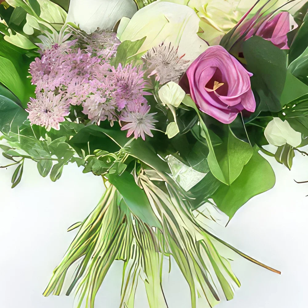 Бордо цветя- Барботин селски букет Букет/договореност цвете