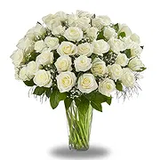 Gacko online Florist - White Glow Bouquet
