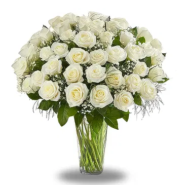 Smederevska Palanka flowers  -  White Glow Flower Bouquet/Arrangement