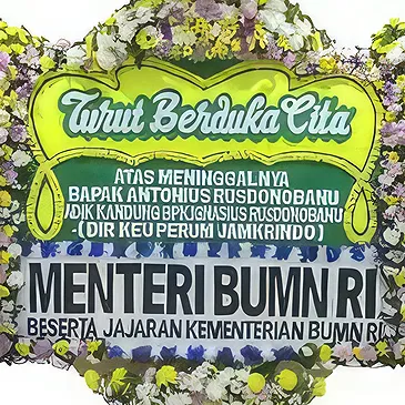 Semarang blomster- Hilsningsnævn til begravelse Blomst buket/Arrangement