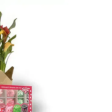 White River bloemen bloemist- vanille sweetie pie chocolade Boeket/bloemstuk