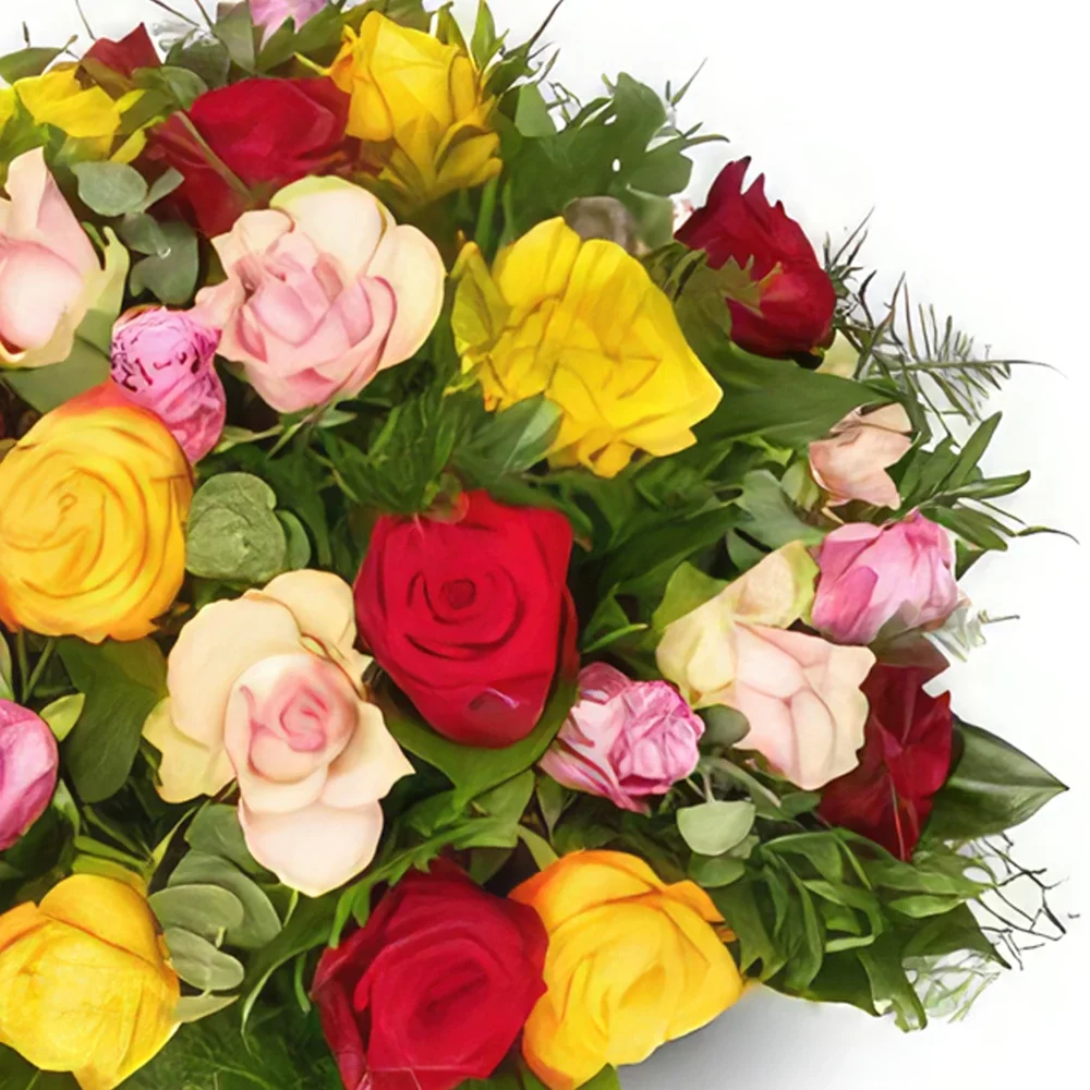 fleuriste fleurs de Groningen- Couleurs mélangées Biedermeier Bouquet/Arrangement floral