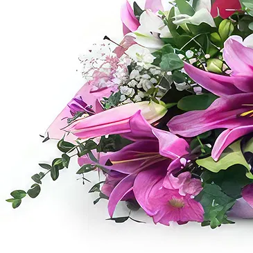 Prokuplje flowers  -  Pink Blossom Delight Flower Bouquet/Arrangement