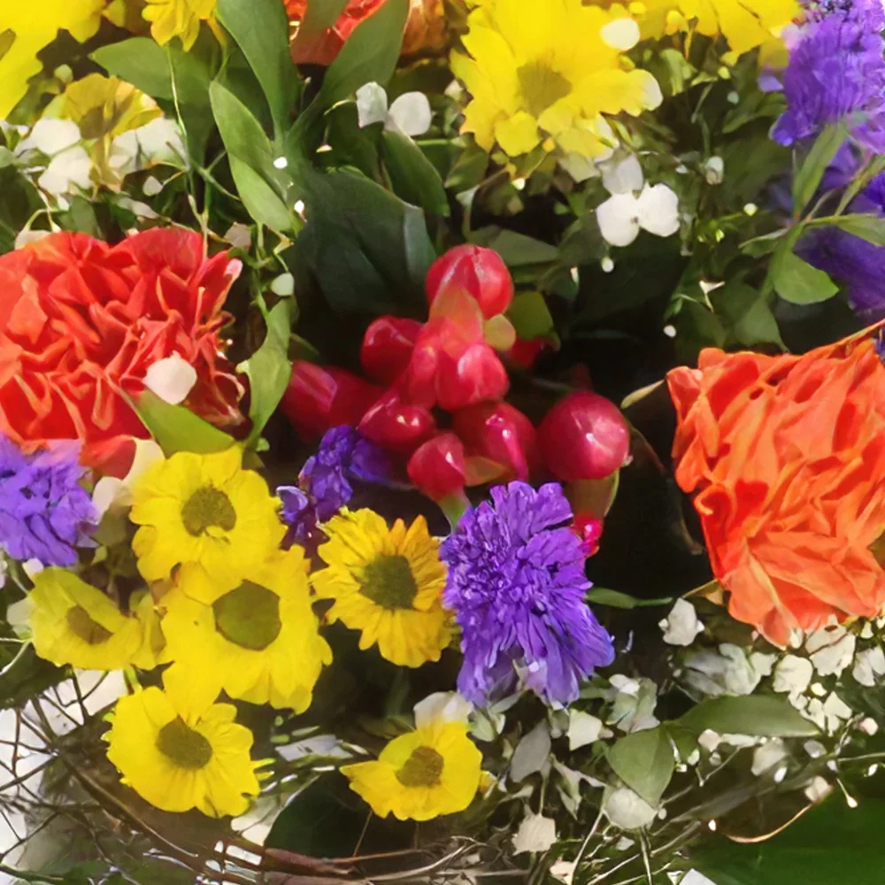 Лайпциг цветя- Саксия за цъфтеж Букет/договореност цвете