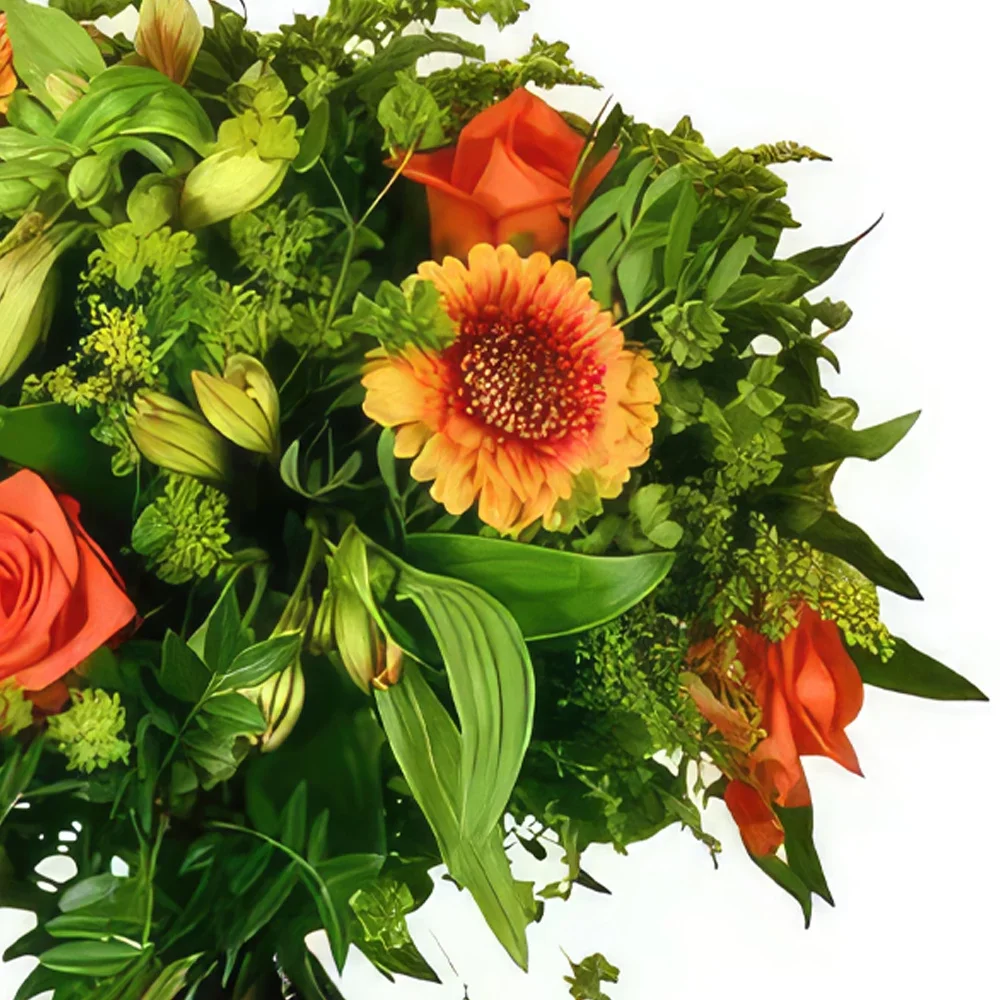 Μπράντφορντ λουλούδια- Bright Blaze Μπουκέτο/ρύθμιση λουλουδιών