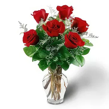 Bacevo Blumen Florist- Rocke das Rote Bouquet/Blumenschmuck