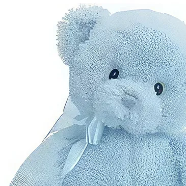 fleuriste fleurs de Tuzi- Bleu Ours En Peluche Bouquet/Arrangement floral