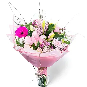 Serbia flowers  -  Blushing Beauty Flower Delivery