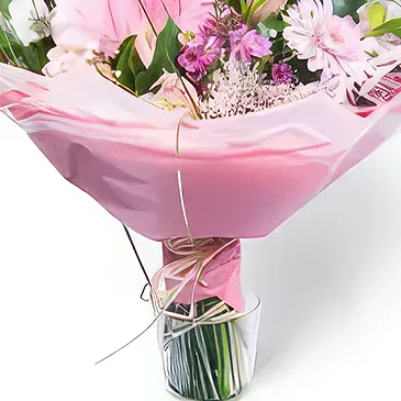 Prokuplje flowers  -  Blushing Beauty Flower Bouquet/Arrangement