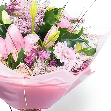Prokuplje flowers  -  Blushing Beauty Flower Bouquet/Arrangement