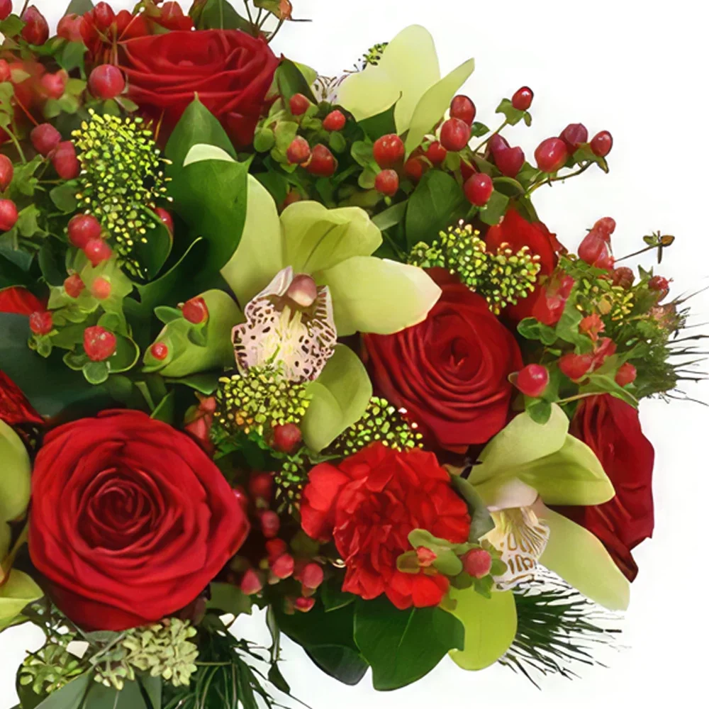 Birmingham flori- Buchet de frumusețe roșie Buchet/aranjament floral