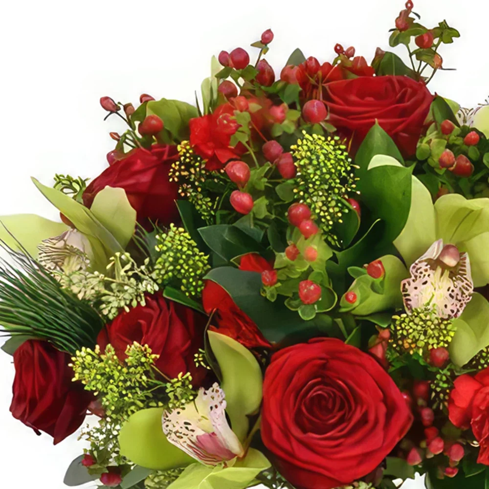 Birmingham flori- Buchet de frumusețe roșie Buchet/aranjament floral