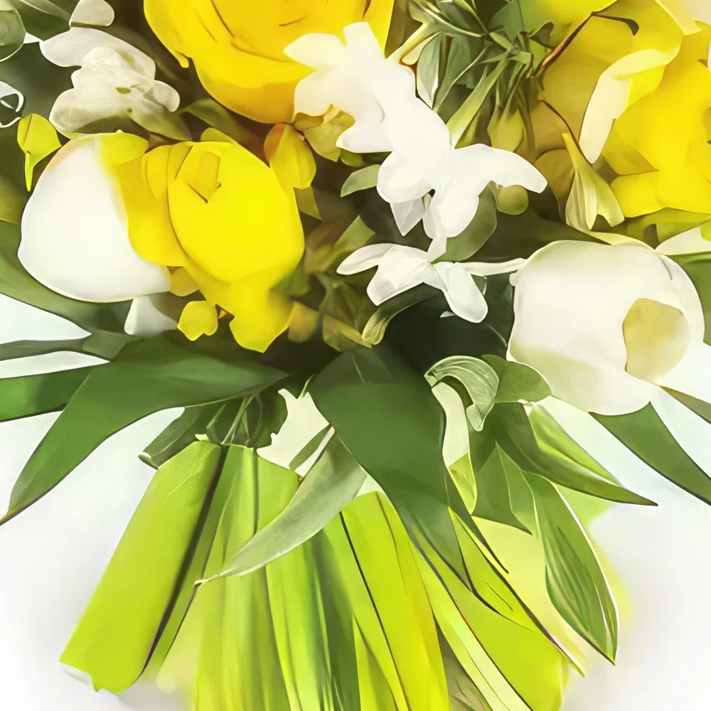 Tarbes цветя- Букет златния букет Букет/договореност цвете