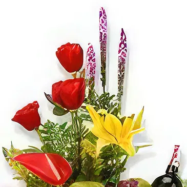 fiorista fiori di Mount dOr- Festa tropicale Bouquet floreale