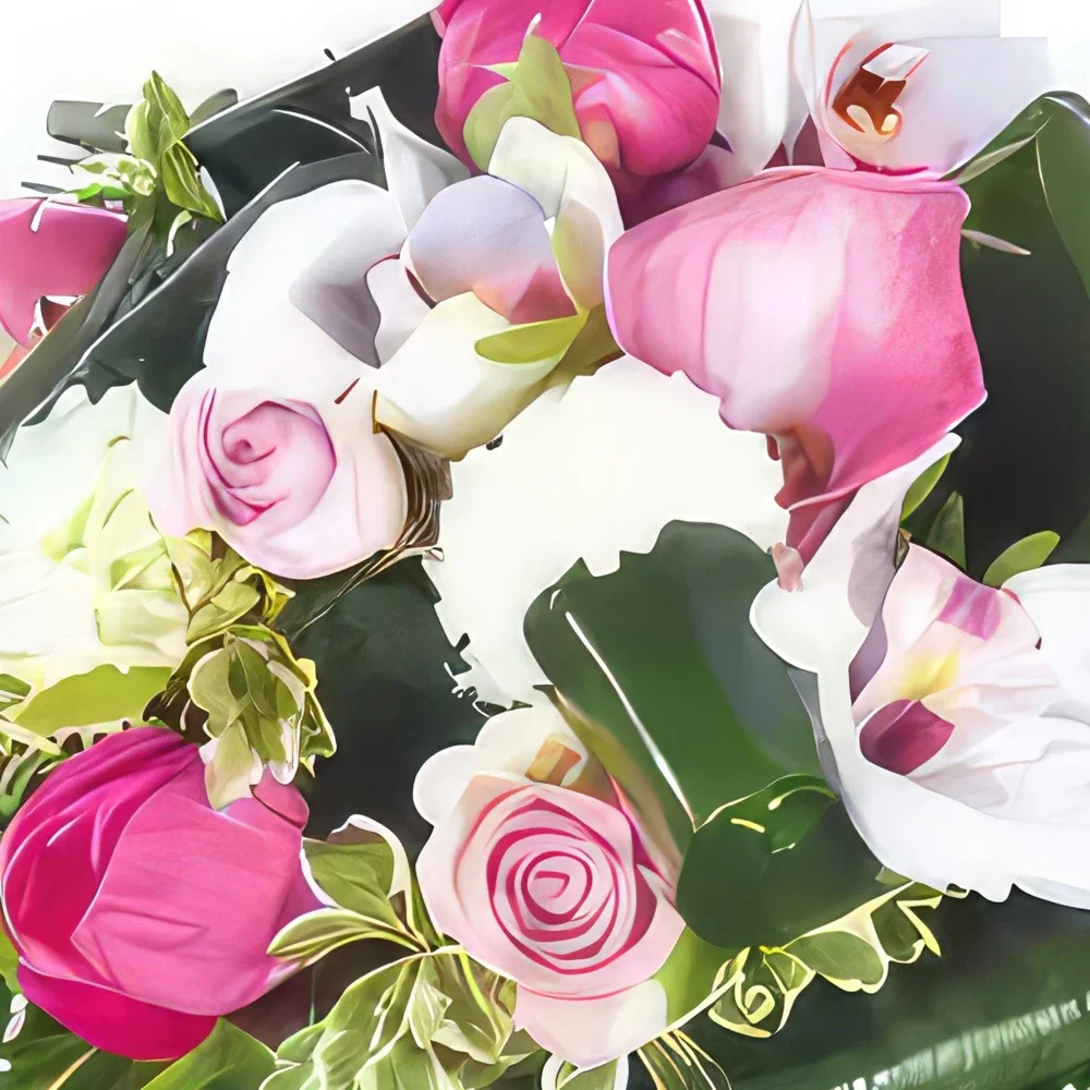 Tarbes цветя- Букет от карибски цветя Букет/договореност цвете