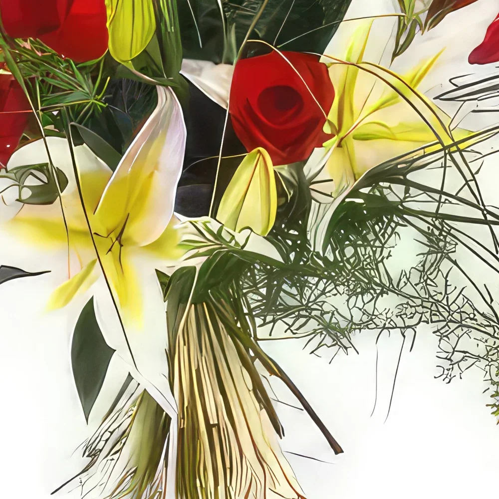 flores Lille floristeria -  Ramo de flores de la duquesa Ramo de flores/arreglo floral