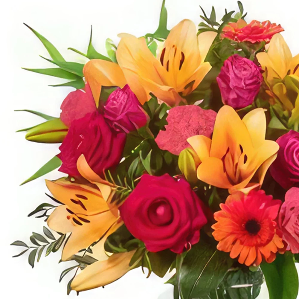 Den Haag bunga- Buket Emosi Rangkaian bunga karangan bunga